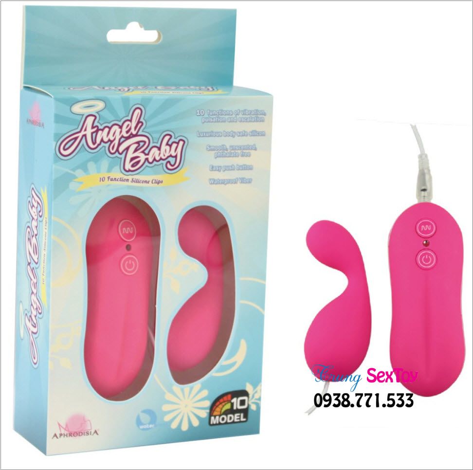 Trứng Rung Angel Baby Kích Thích Đỉnh Cao Cực Khoái Cho Nàng