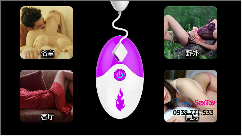 Trứng Rung Evo Phát Nhiệt Kích Thích Cực Mạnh Cảm Xúc Chân Thật