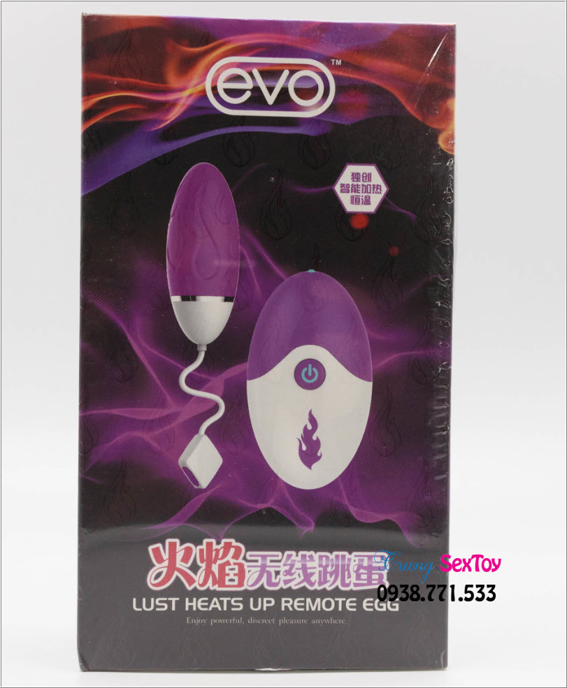 Trứng Rung Evo Phát Nhiệt Kích Thích Cực Mạnh Cảm Xúc Chân Thật