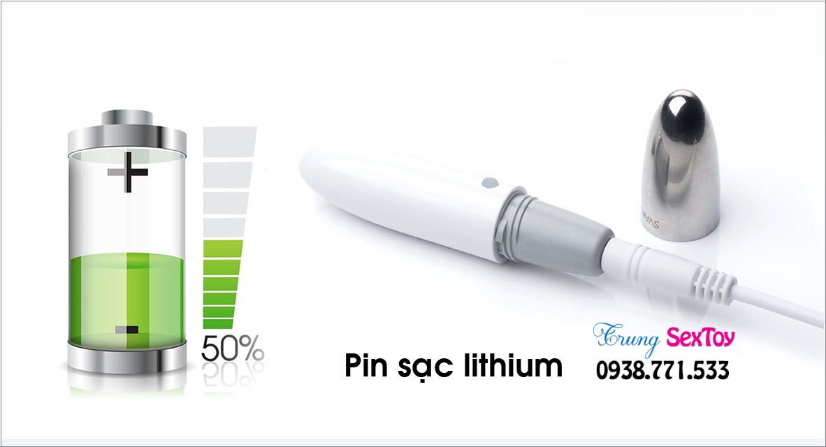 Trứng rung Svakom Rebecca thiết kế son son nhỏ gọn dễ dùng
