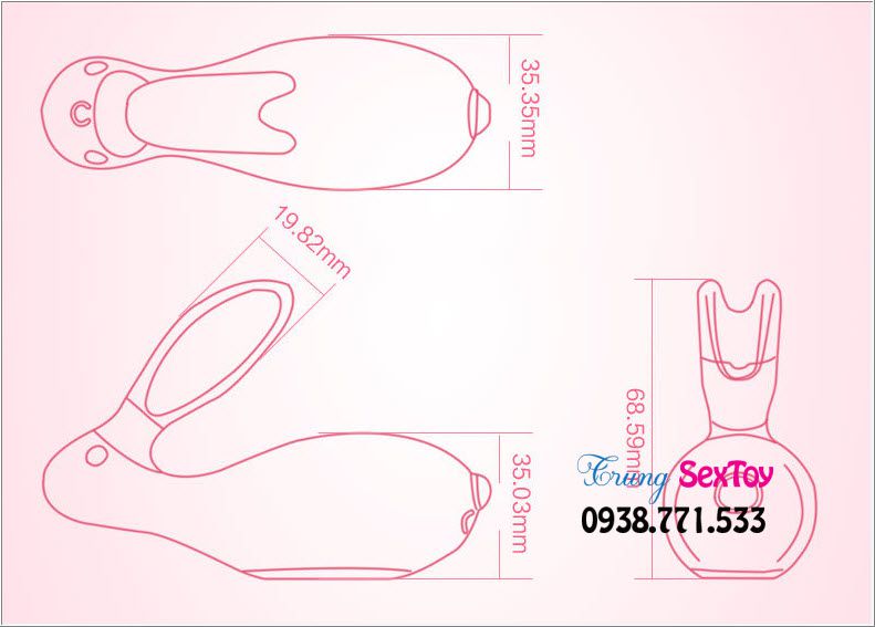 Trứng rung Luxeluv Rabbit 7C siêu mạnh cảm giác đỉnh cao Trứng rung Luxeluv Rabbit 7C siêu mạnh cảm giác đỉnh cao