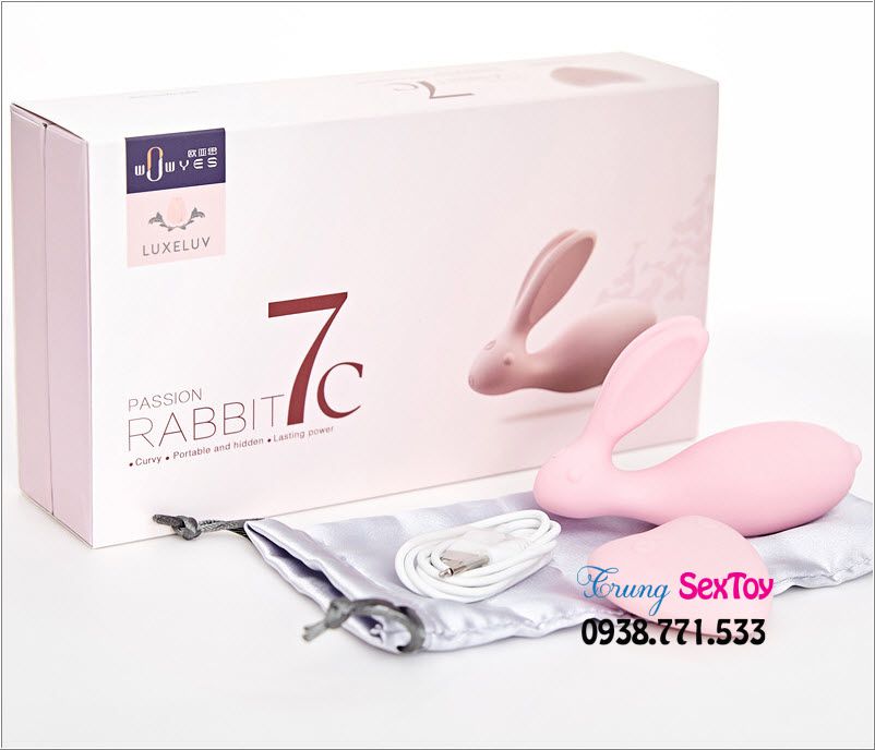 Trứng Rung Luxeluv Rabbit 7C Kích Thích Điểm G Tình Yêu