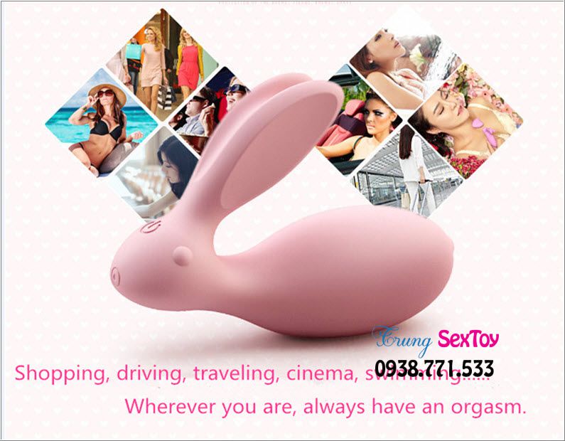 Trứng Rung Luxeluv Rabbit 7C Kích Thích Điểm G Tình Yêu