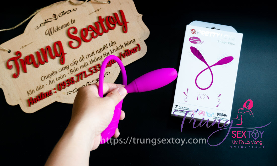 Trứng rung Snaky Vibe cao cấp sáng tạo sành điệu, kích thích cực đỉnh