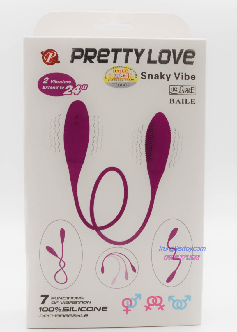 Trứng rung Snaky Vibe cao cấp sáng tạo sành điệu, kích thích cực đỉnh