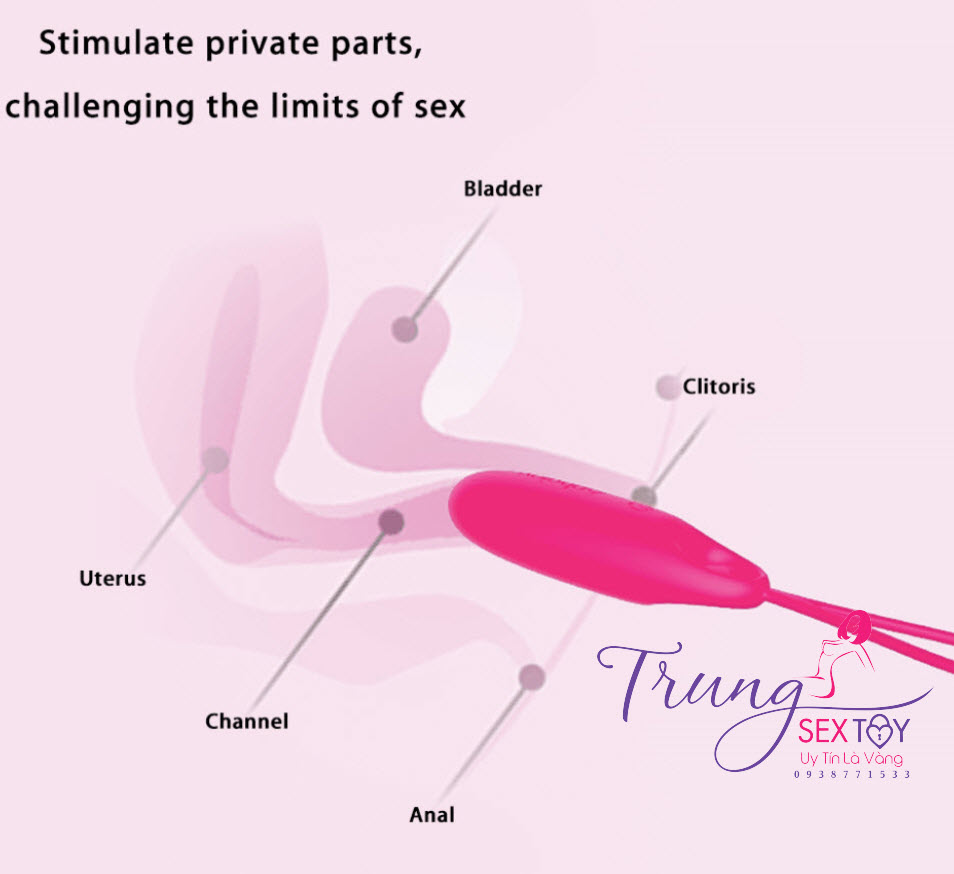 Trứng rung Aphojoy rung mạnh mẽ kích thích cảm xúc yêu thương