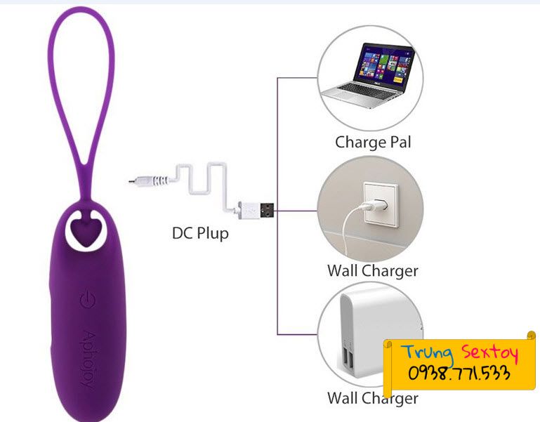 Trứng rung Aphojoy rung mạnh mẽ kích thích cảm xúc yêu thương