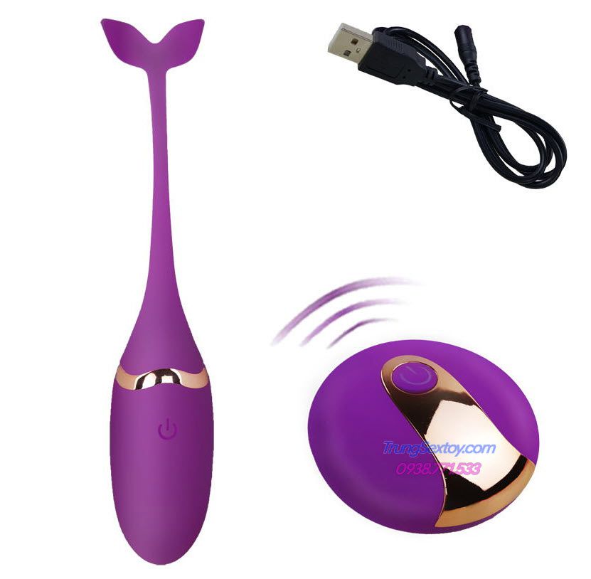 Trứng rung cá heo mềm mịn kích thích cực khoái tăng hưng phấn