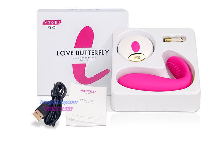 Trứng Rung Điều Khiển Từ Xa Yeain Love Butterfly Cực Phê