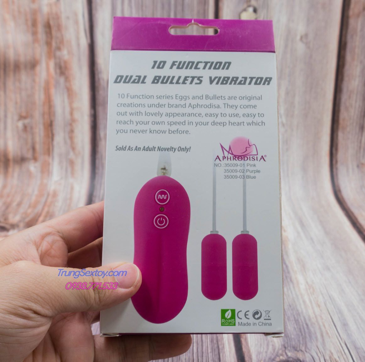 Trứng Rung Tình Yêu Mini Hai Đầu Mạnh Mẽ Độc Đáo