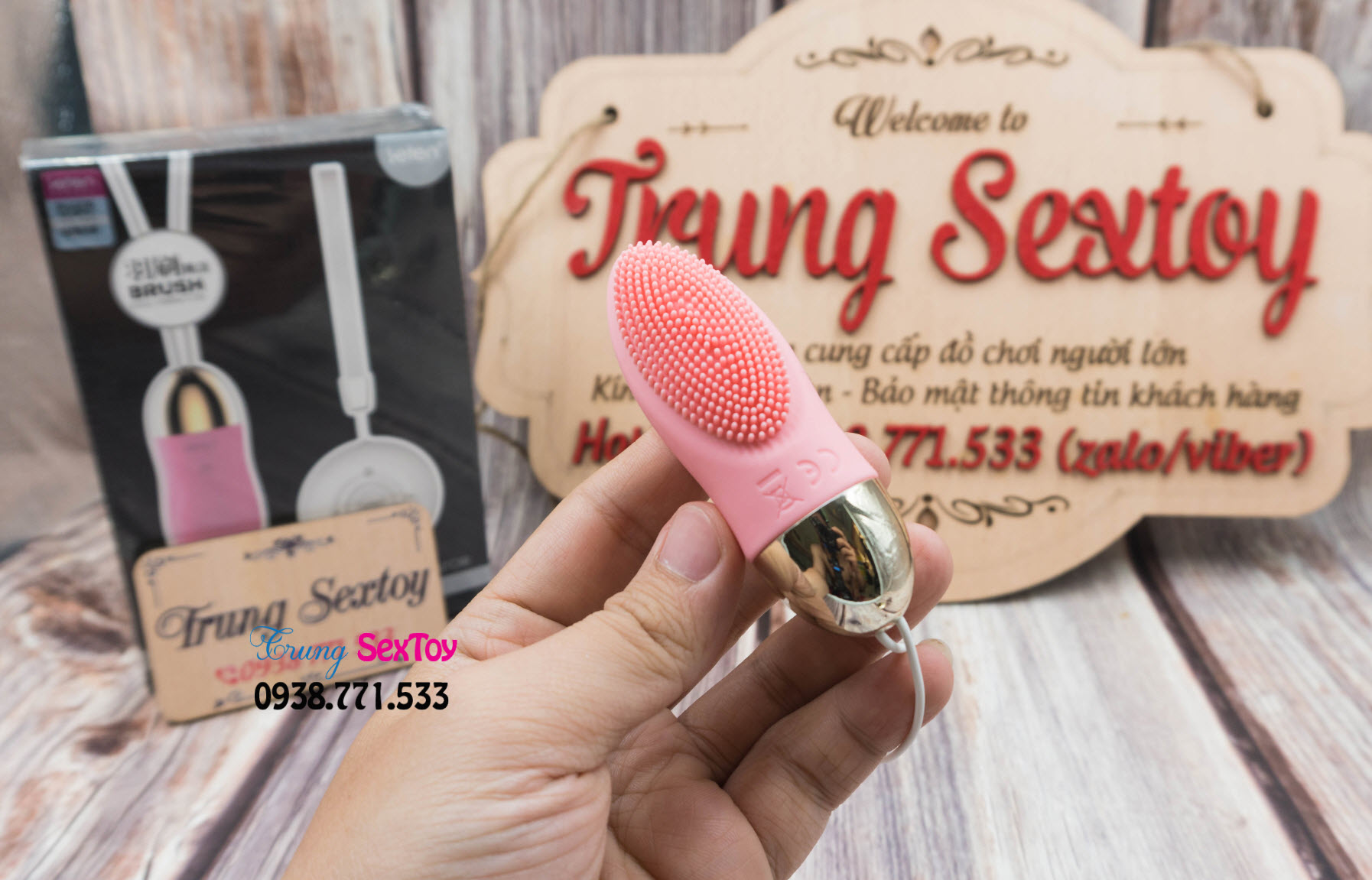 Trứng Rung Leten Brush Cao Cấp Kích Thích Không Dây Cho Nữ