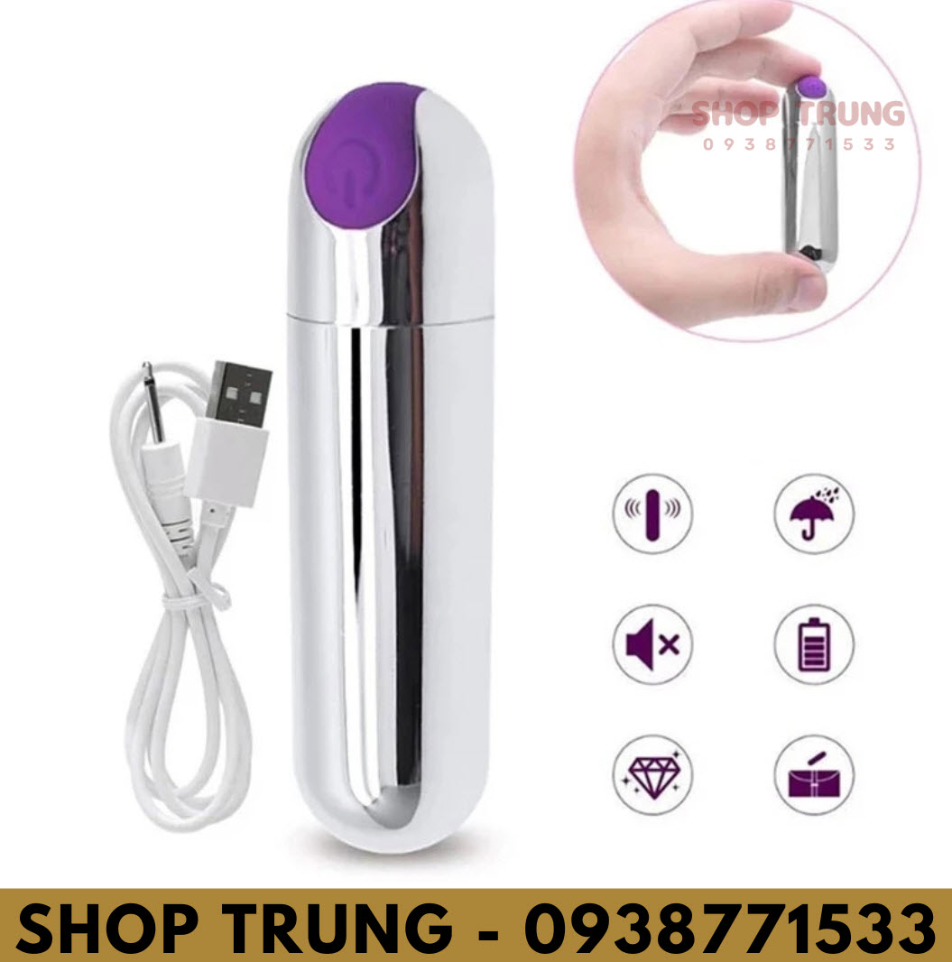 Trứng rung sạc USB siêu mạnh kích thích cực đỉnh thỏa mãn