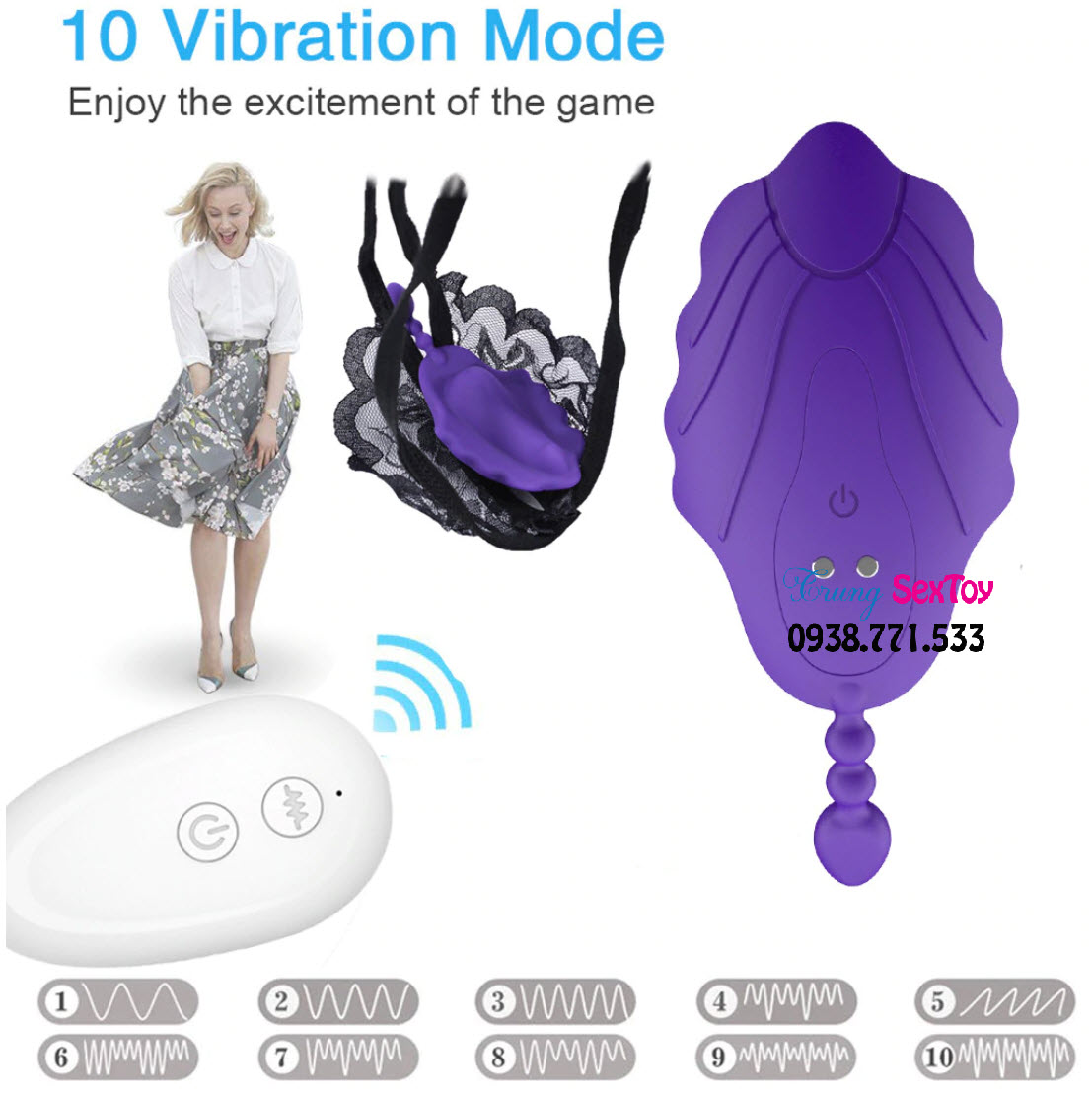 Trứng rung không dây kích thích mạnh mẽ tăng khoái cảm