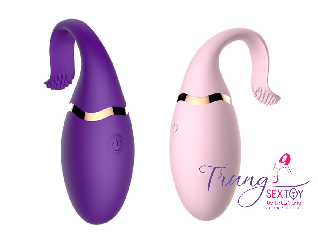 Trứng Rung Cá Voi 10 Chế Độ Mạnh Mẽ Thỏa Mãn Tối Đa