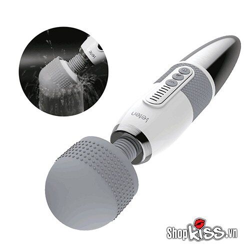 Chày rung cao cấp Leten Lightning sưởi ấm rung 7 chế độ silicon mềm