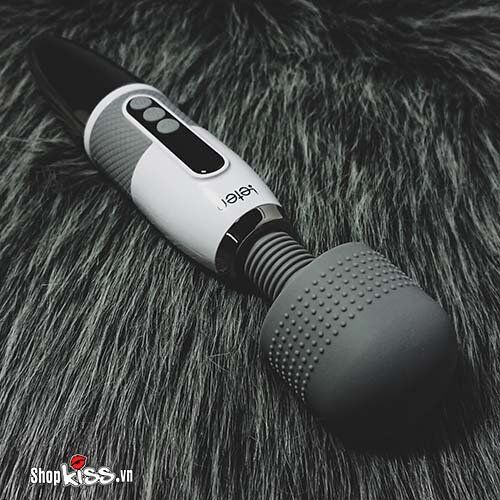 Chày rung cao cấp Leten Lightning sưởi ấm rung 7 chế độ silicon mềm