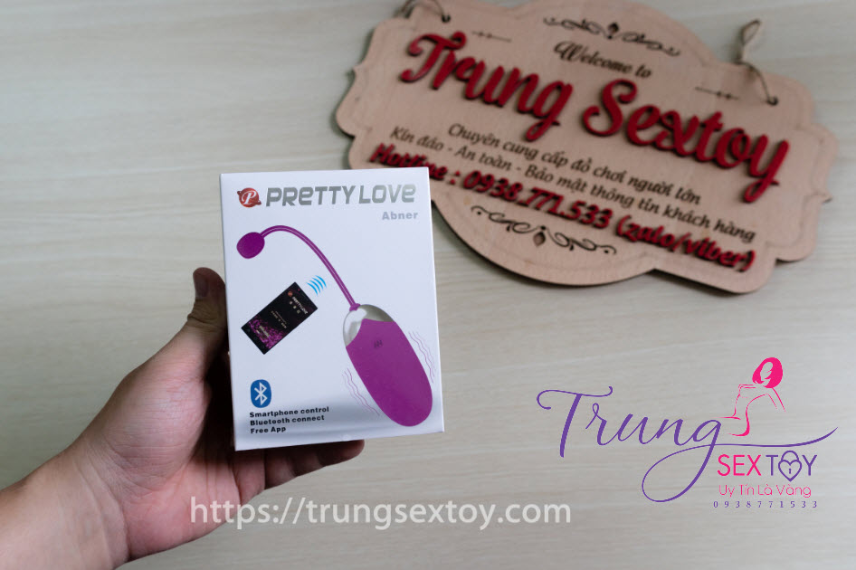 Trứng rung Pretty Love Abner siêu mạnh khoái cảm tột đỉnh