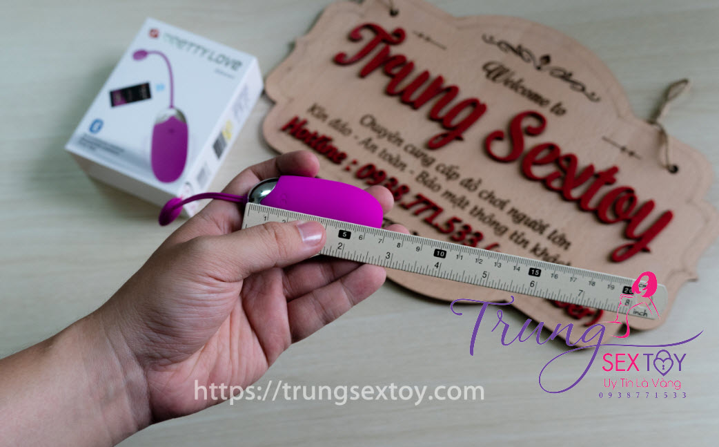 Trứng rung Pretty Love Abner siêu mạnh khoái cảm tột đỉnh