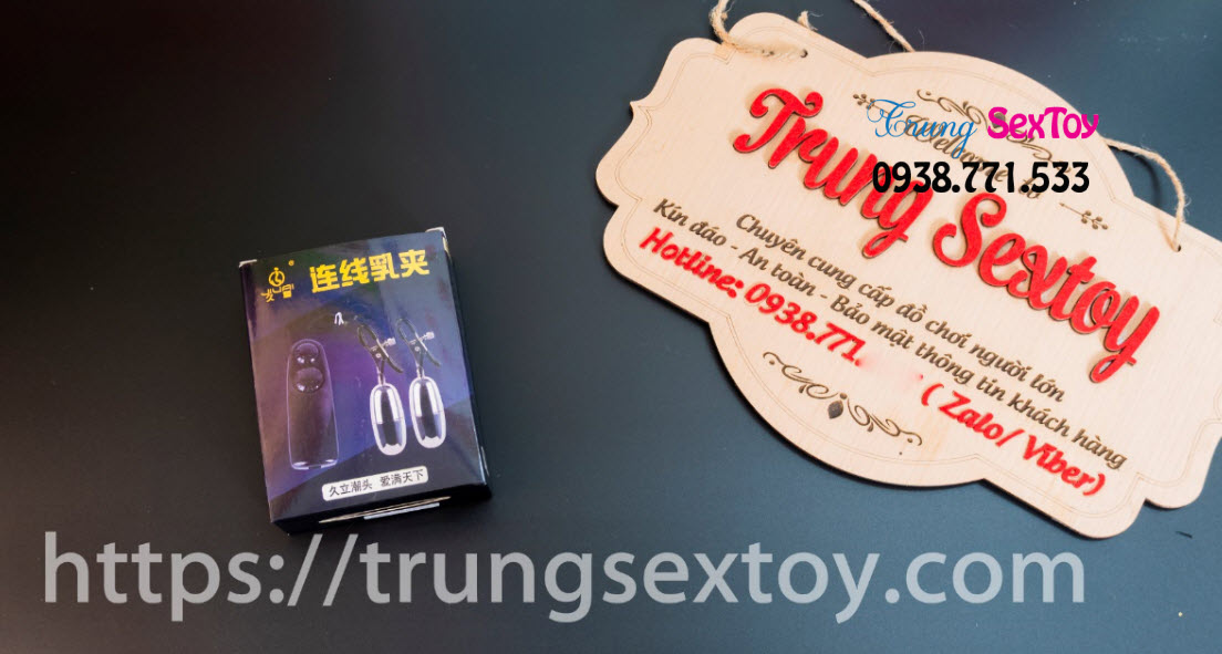 Trứng rung kẹp vú cao cấp Thăng hoa cảm xúc Kích thích tuyệt đỉnh