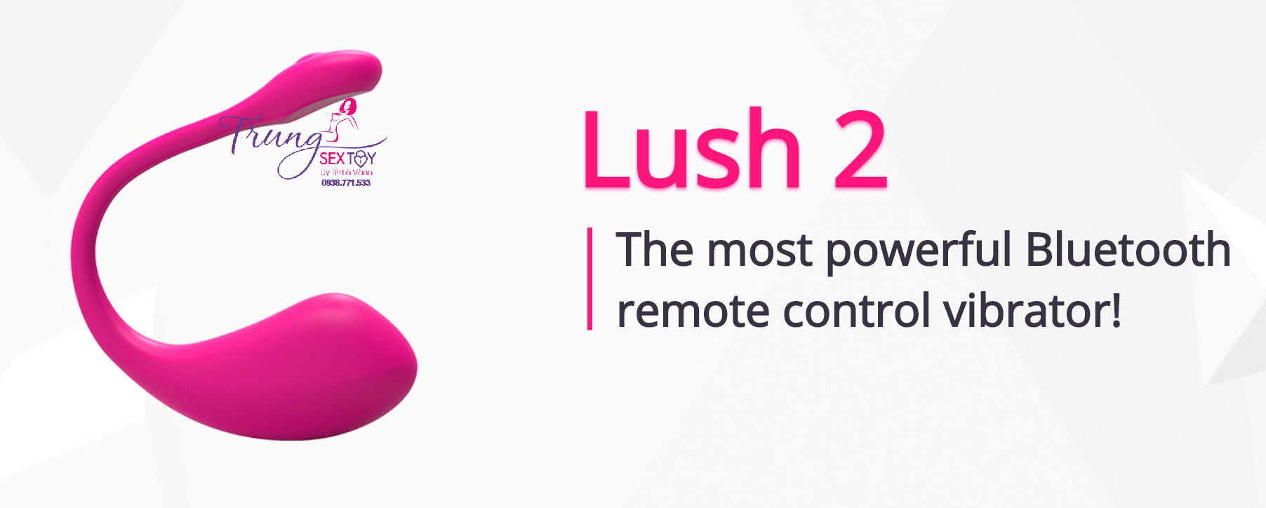 Trứng rung Lovense Lush 2 cao cấp điều khiển từ xa cực đã