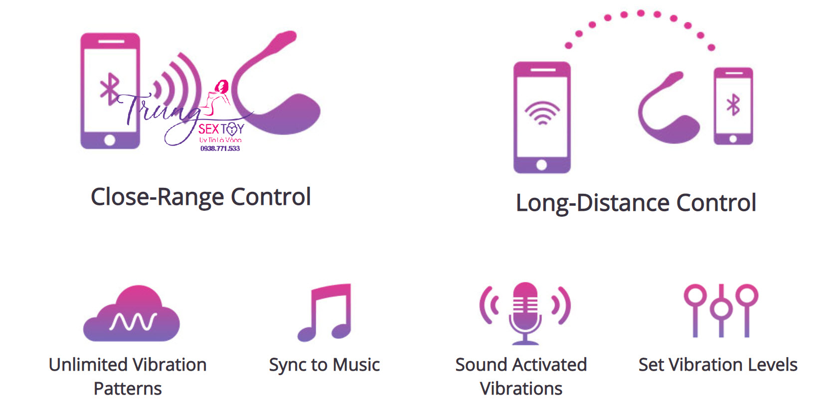 Trứng rung Lovense Lush 2 cao cấp điều khiển từ xa cực đã