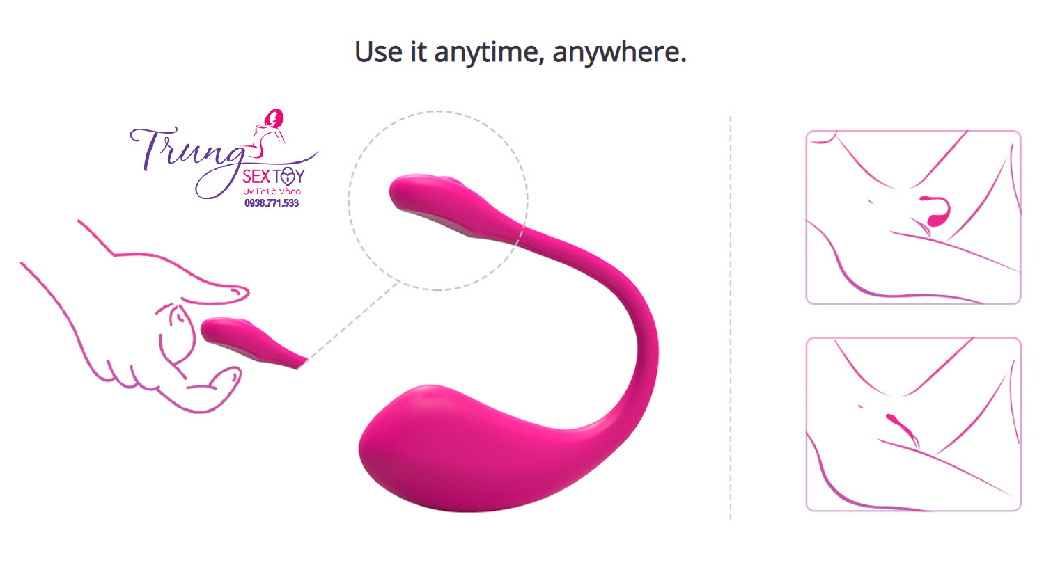 Trứng rung Lovense Lush 2 cao cấp sang trọng kích thích mạnh