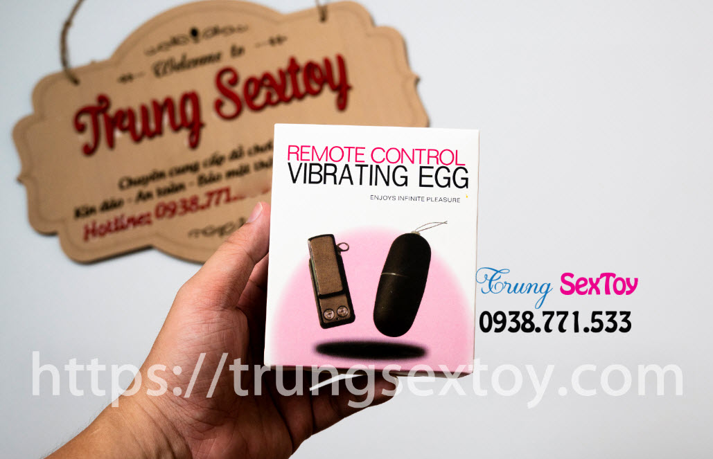 Trứng Rung Từ Xa Siêu Nhỏ Gọn Kích Thích Mạnh Mẽ