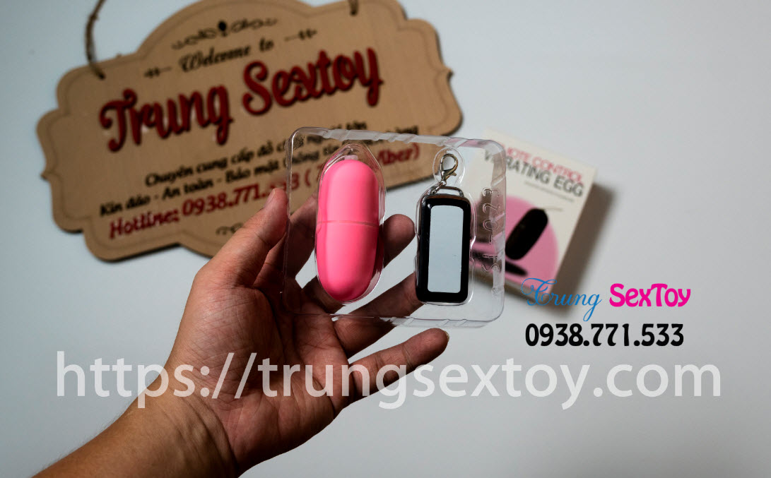 Trứng Rung Từ Xa Siêu Nhỏ Gọn Kích Thích Mạnh Mẽ