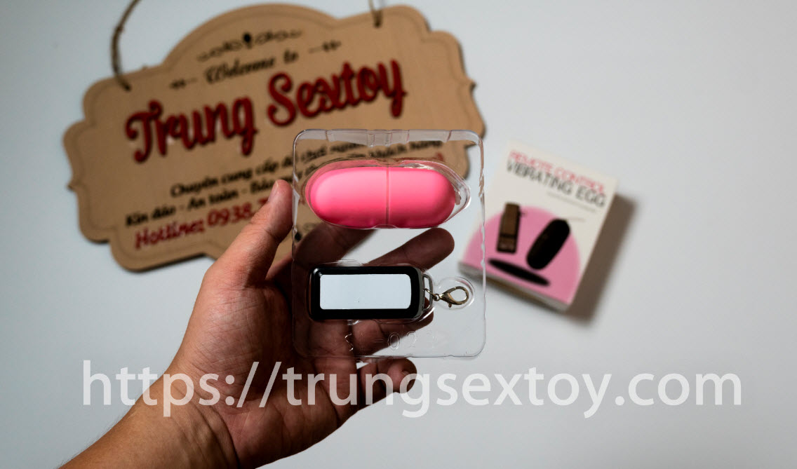 Trứng Rung Từ Xa Siêu Nhỏ Gọn Kích Thích Mạnh Mẽ