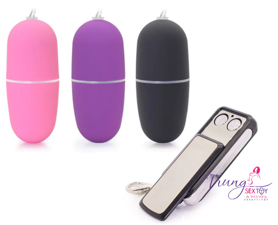 Trứng Rung Từ Xa Siêu Nhỏ Gọn Kích Thích Mạnh Mẽ