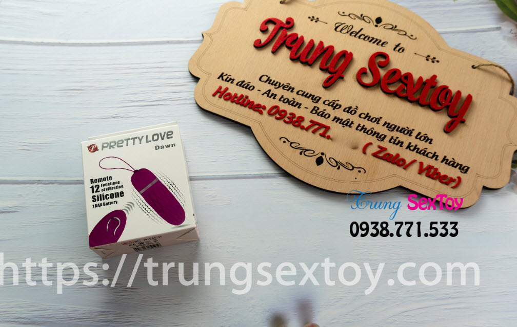 Trứng rung Pretty Love Dawn đỉnh cao kích thích cực mạnh