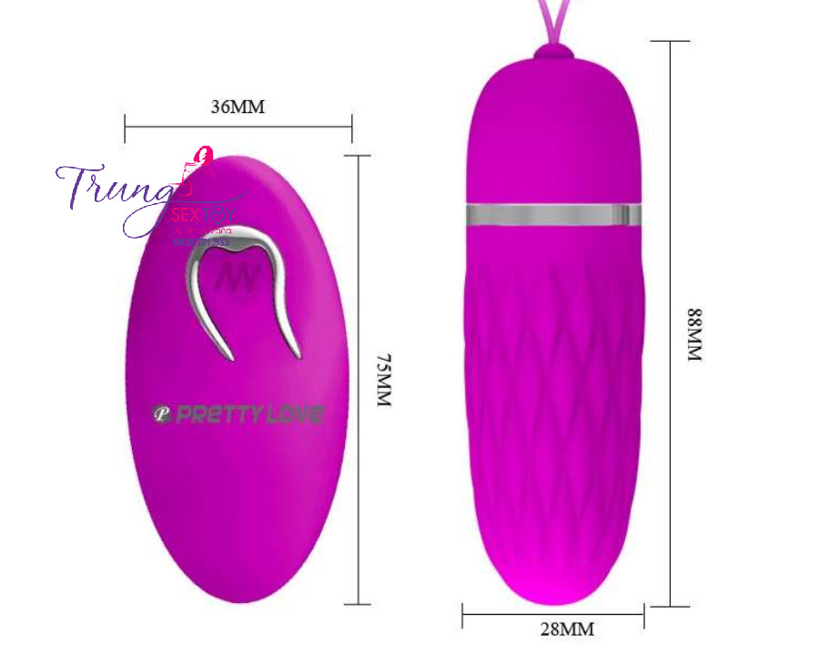 Trứng rung Pretty Love Dawn đỉnh cao kích thích cực mạnh