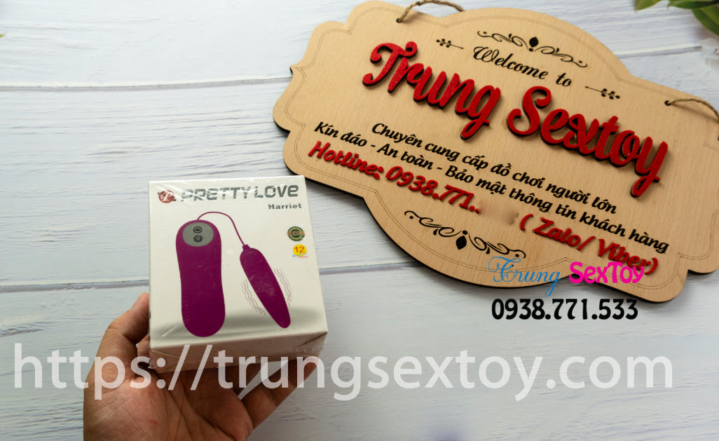 Pretty Love Harriet - Trứng rung cao cấp kích thích cực mạnh