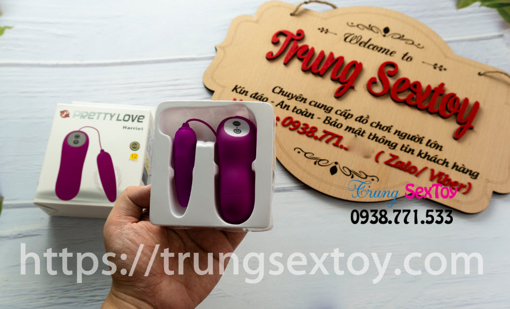 Pretty Love Harriet - Trứng rung cao cấp kích thích cực mạnh