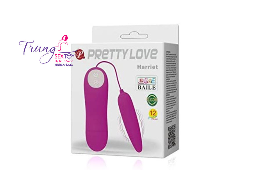 Pretty Love Harriet - Trứng rung cao cấp kích thích cực mạnh