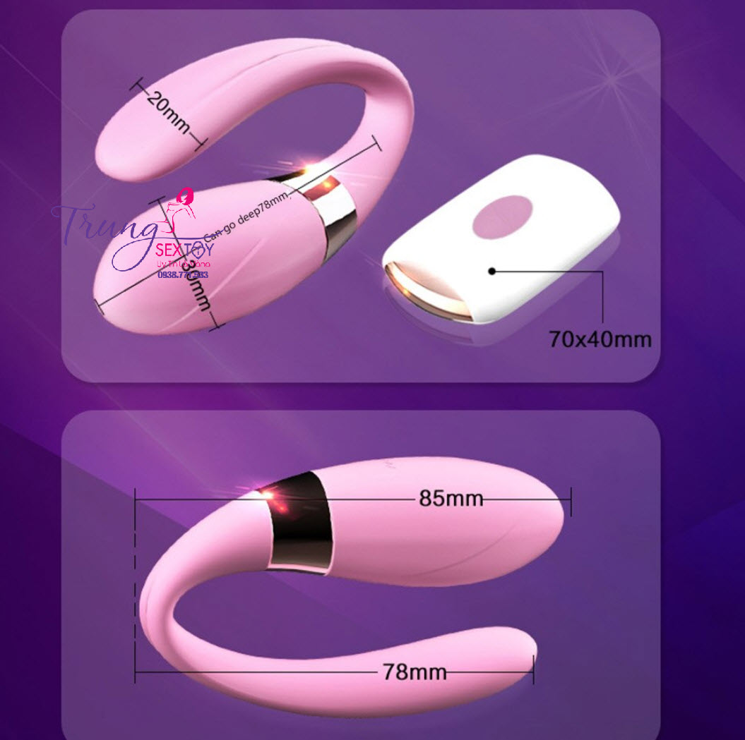 Trứng Rung Không Dây Dibe Điều Khiển Từ Xa Siêu Mượt, An Toàn