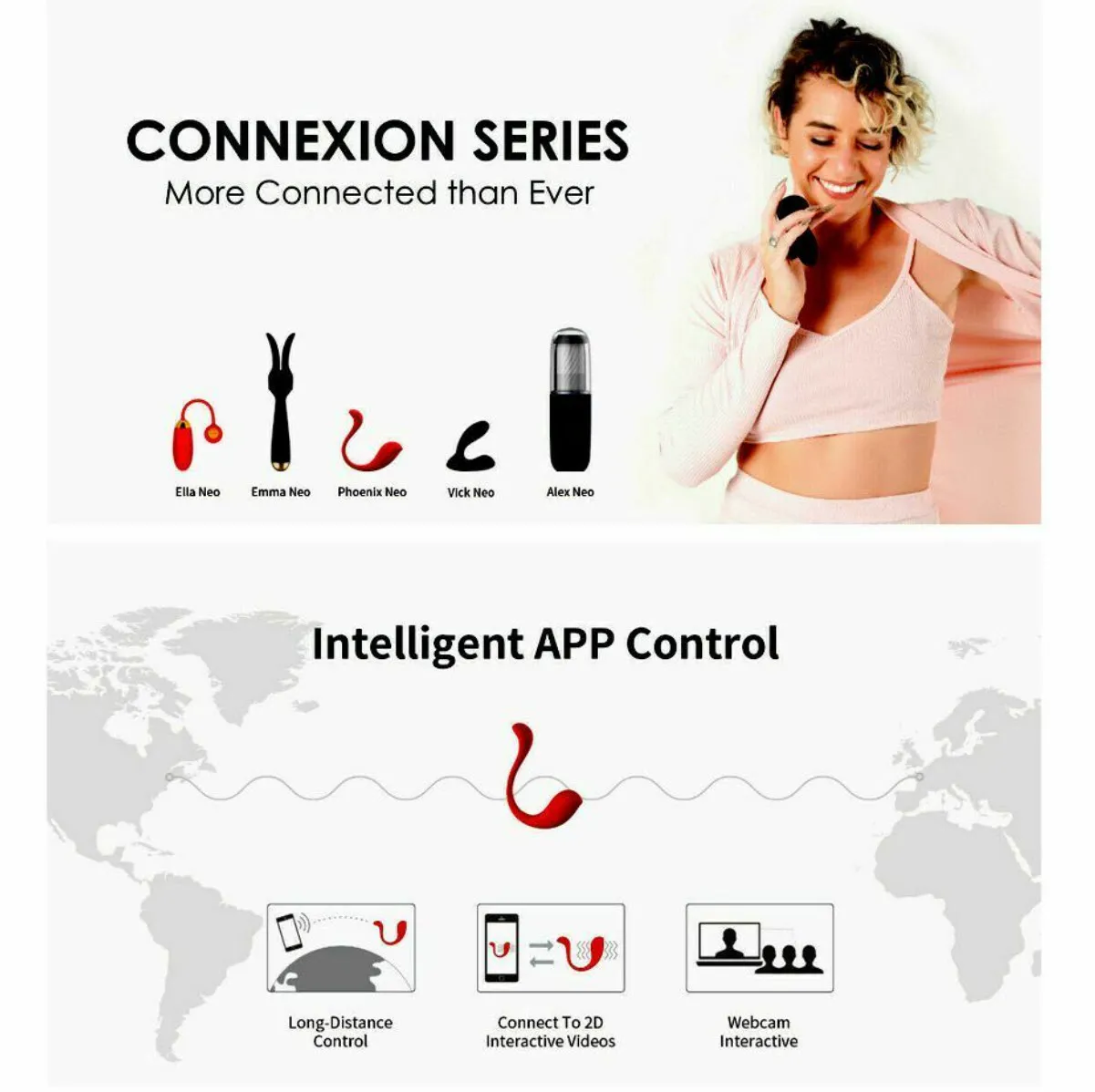 Trứng Rung Điều Khiển App Svakom Phoenix Neo Mỹ Silicone An Toàn