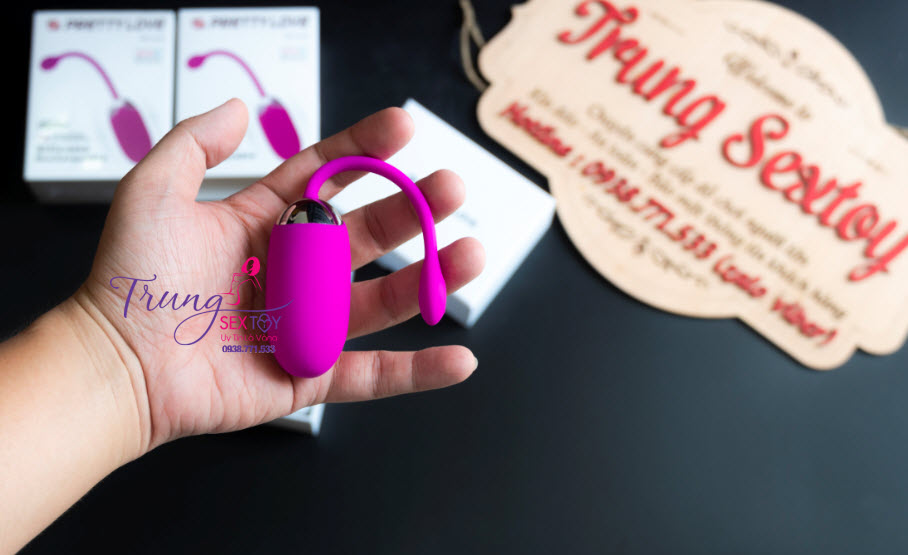 Trứng Rung Prettylove Brook Chính Hãng Mềm Mại Kích Thích