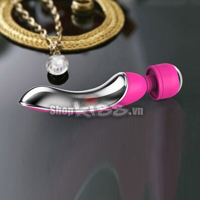 Chày rung Nalone silicon phủ Nano hai đầu massage cho nữ và đôi tình nhân
