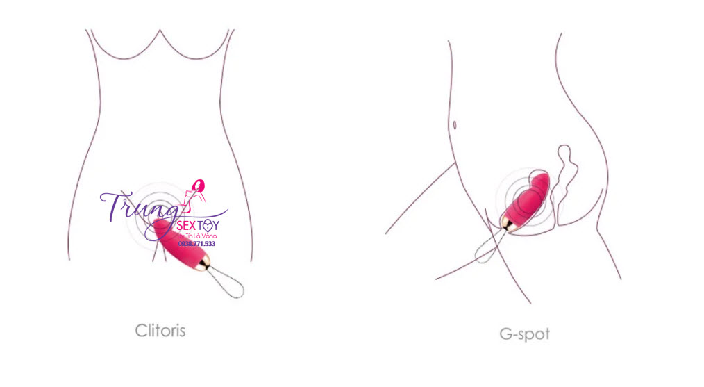 Trứng Rung Svakom Ivy Massage Vùng Kín Kích Thích Cực Mạnh