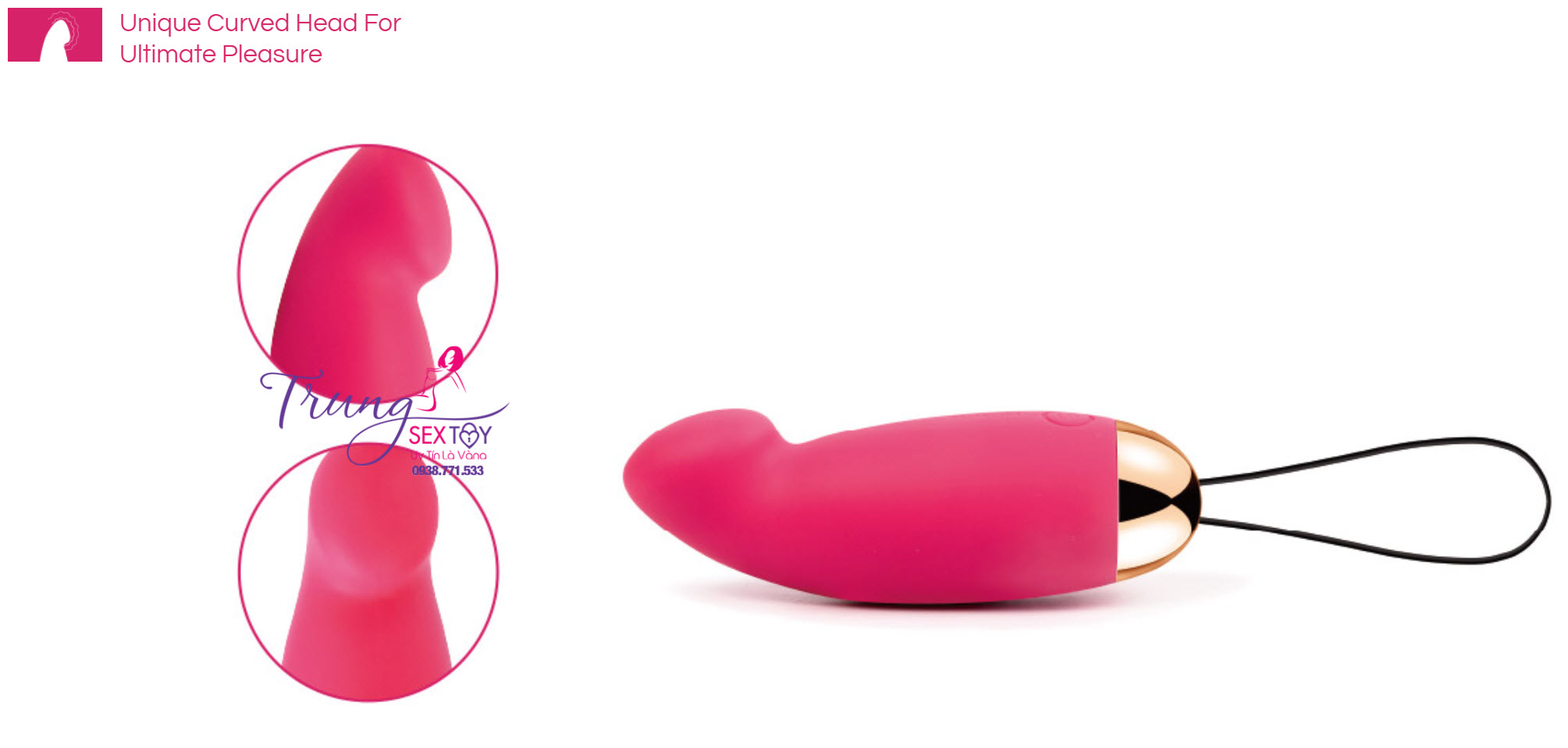 Trứng Rung Svakom Ivy Massage Vùng Kín Kích Thích Cực Mạnh