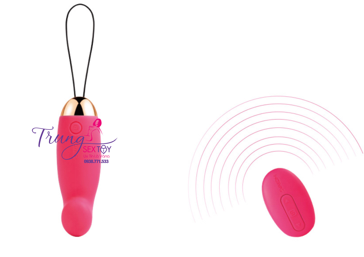 Trứng Rung Svakom Ivy Massage Vùng Kín Kích Thích Cực Mạnh