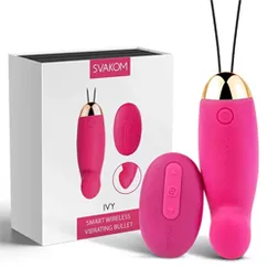 Trứng rung tình yêu Svakom Ivy silicon cao cấp pin lâu dùng