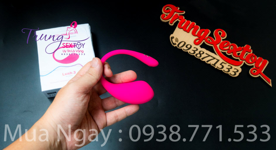 Trứng Rung Lovense Lush 3 Điều Khiển App Điện Thoại Siêu Mạnh