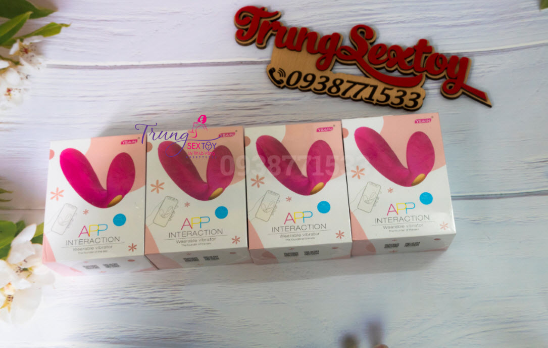 Trứng Rung Yeain Điều Khiển Qua APP Siêu Mạnh Thời Thượng