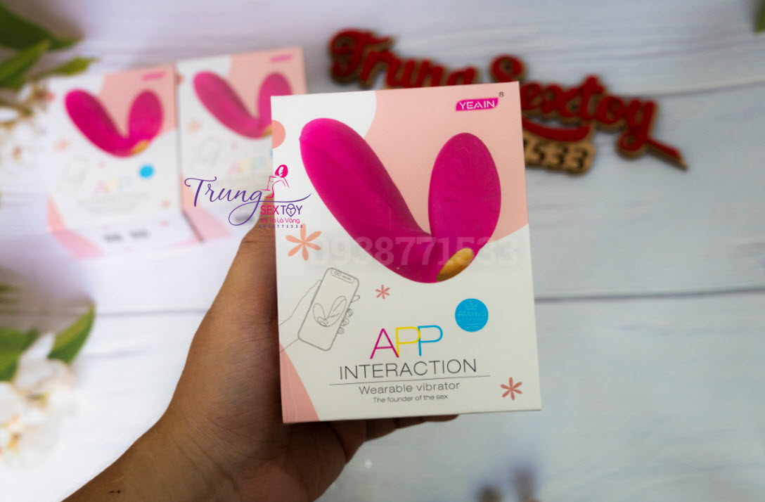 Trứng Rung Yeain Điều Khiển Qua APP Siêu Mạnh Thời Thượng