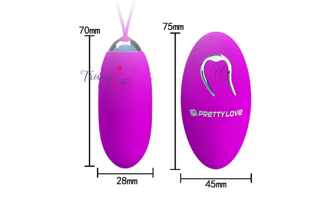 Pretty Love Jenny Trứng Rung Siêu Mạnh 12 Chế Độ Hấp Dẫn
