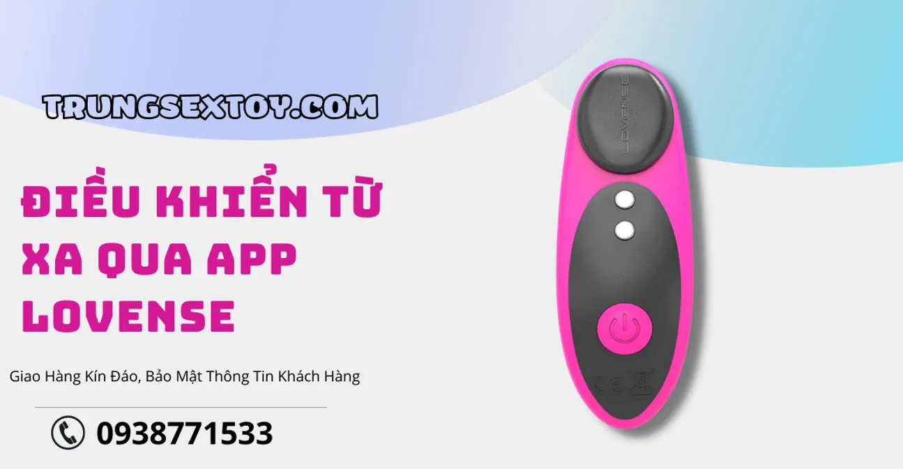 Trứng rung Lovense Ferri gắn quần chip, điều khiển từ xa cao cấp