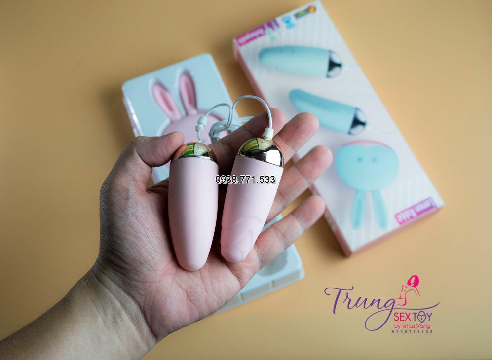 Trứng Rung Hình Thỏ Dạng Viên Đạn Cực Mạnh Kích Thích Trứng Rung Hình Thỏ Dạng Viên Đạn Cực Mạnh Kích Thích