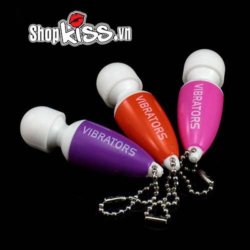 Chày Rung Massage Mini Siêu Đẹp Làm Móc Khóa Quà Tặng Độc Đáo